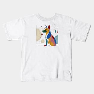 Abstract art? I prefer 'bark-stract' art! Kids T-Shirt